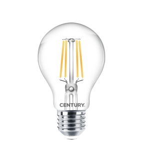 Century Italia Incanto - Ø 6 x 10,8 cm - E27 - 11W niet dimbaar - 2700K - transparant