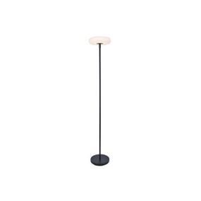 Lutec Pops - vloerlamp met zonnenpaneel - 30 x173,5 cm - IP54 - zwart