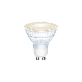 Nordlux Smart LED spot - slimme verlichting - Ø 5 x 5,5 cm - GU10 - 5W - dimfunctie en instelbare lichtkleur via app - wit/transparant