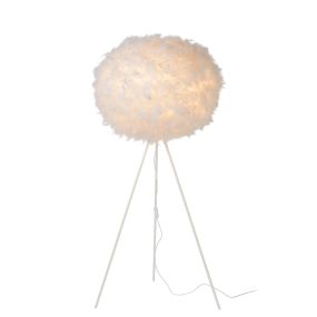 Lucide Goosy Soft - staanlamp - 142 cm - Wit