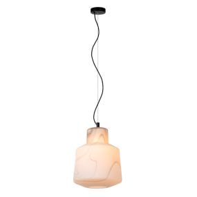 Lucide Alistair - hanglamp - Ø 30 x 172 cm - wit