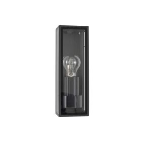 Nova Luce Sorren - buiten wandverlichting - 8,6 x 9 x 25,8 cm - IP65 - antraciet