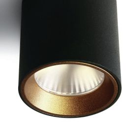 ONE Light Chill Out LED Cylinders - opbouwspot 1L - Ø 6 x 6,5 cm - 7W dimbare LED incl. - zwart