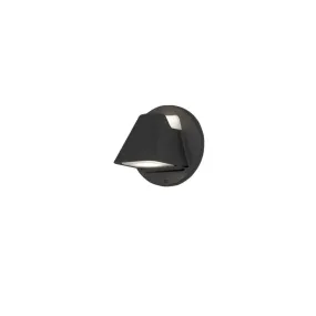 Konstsmide Hild  - buiten wandlamp  - 20 x 18,5 x 20 cm - IP44 - mat zwart
