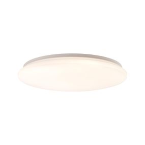 Brilliant Farica Starry - plafondverlichting - Ø 50 x 8 cm - 36W LED incl. - wit