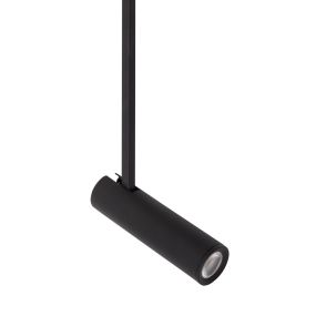 Nova Luce Tek - spot voor magnetisch profielsysteem - Ø 3 x 42 cm - 10W LED incl. - zwart