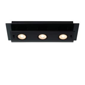 Lucide Okno - plafondverlichting - 35 x 13 x 8 cm - zwart