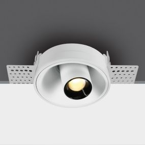 ONE Light Trimless COB Spot - inbouwspot - Ø 85 mm, Ø 88 mm inbouwmaat - 7W dimbare LED incl. - wit