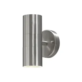 Konstsmide Modena Up/Down - buiten wandlamp - 9,5 x 11,5 x 17 cm - IP44 - roestvrij staal