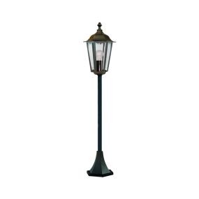 Searchlight Alex - lantaarnpalen - Ø 22 x 105 cm - IP44 - zwart
