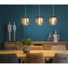 Lucide Eryn - hanglamp - 88 x 20 x 157 cm - chroom