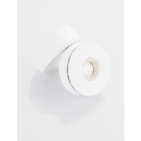 Nova Luce Lot - opbouwspot - Ø 10 x 7 cm - 15W LED incl. - wit