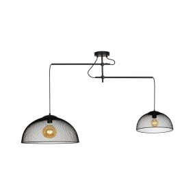 Maxlight Concept - hanglamp - 170 x 100 cm - zwart