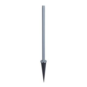 Lutec Pole - 7 x 3 x 116 cm - zilver grijs