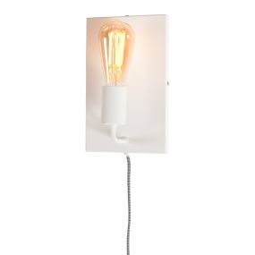 It's about RoMi Madrid - wandverlichting - 25 x 11 x 16 cm - wit
