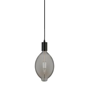 Searchlight Giant LED - Ø 18 x 34 cm - E27 - 8W dimbaar - 2200K - gerookt glas