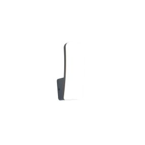Lutec Kite - buiten wandlamp - 8,3 x 20 x 8,2 cm - 8,8W LED incl. - IP54 - donker grijs