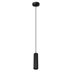 Artdelight Milano - hanglamp - Ø 6,6 x 175 cm - zwart