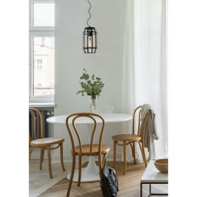 Lucide Fern - hanglamp - Ø 20 x 160 cm - zwart