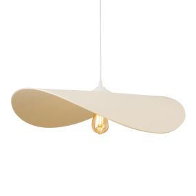 Maxlight Pan - hanglamp - Ø 60 x 155 cm - wit