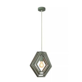 Lucide Mauro - hanglamp - 33,5 x 33,5 x 100 cm - groen