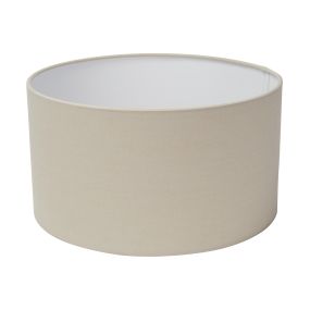 Projectlight Drum - lampenkap - Ø 30 x 16,5 cm - beige