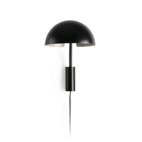 Faro Dominica - wandverlichting met schakelaar - 32,9 x 25 x 50,2 cm - mat zwart