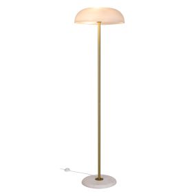 Design For The People Glossy - vloerlamp - Ø 40 x 143 cm - wit