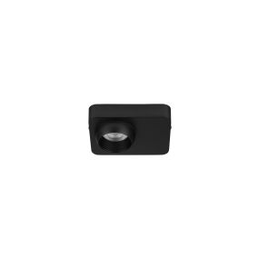 Nova Luce Kedros - plafondlamp - 11 x 5 x 14 cm - 9W LED incl. - zwart