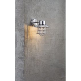 Nordlux Blokhus - buiten wandverlichting - 22 x 25 x 23 cm - IP54 - gegalvaniseerd staal