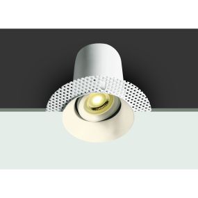 ONE Light Fire Rated GU10 Range - inbouwspot - Ø  125 mm, Ø 85 mm inbouwmaat - wit