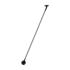 Nova Luce Sima - wandlamp - Ø 8 x 117 cm - 15W LED incl. - mat zwart