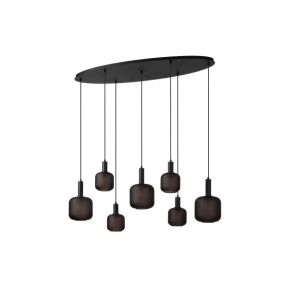 Lucide Eloise - hanglamp - 135 x 40 x 150 cm- zwart
