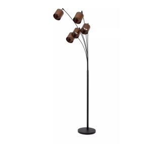 Lucide Rankos - vloerlamp - 30 x 71,5 x 200 cm - roestbruin