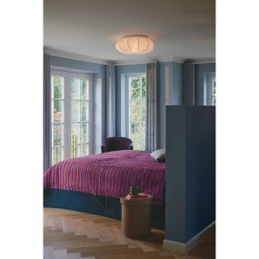 Nordlux Aeron 60 - plafondverlichting - Ø 60 x 24 cm - wit