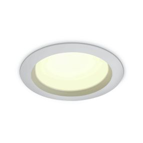 ONE Light Bathroom Downlights - inbouwspot - Ø 228 mm, Ø 210 mm inbouwmaat - 25W LED incl. - IP54 - wit - witte lichtkleur