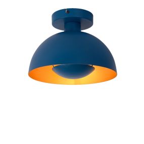 Lucide Siemon - plafondverlichting - Ø25 x 19 cm - blauw