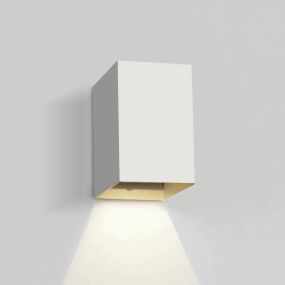 ONE Light Outdoor Wall Dark Lights - buiten wandverlichting - 9 x 6,8 x 10,7 cm - 3W LED incl. - IP54 - wit