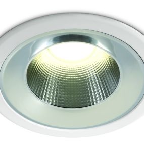 ONE Light Dark Light Project Range - inbouwspot - Ø 170 mm, Ø 150 mm inbouwmaat - 18W LED incl. - IP54 - wit - witte lichtkleur