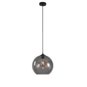 Artdelight Marino - hanglamp - Ø 30 x 186 cm - gerookt