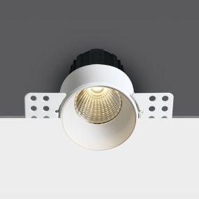 ONE Light Trimless 2-step COB-LED - inbouwspot - Ø 64 mm, Ø 70 mm inbouwmaat - 12W LED incl. - wit
