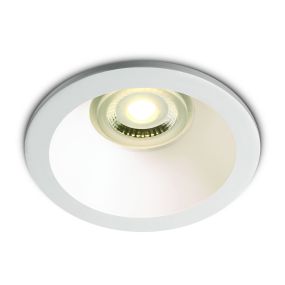ONE Light Fire Rated Dark Light - inbouwspot - Ø  85 mm, Ø 73 mm inbouwmaat - IP65 - wit