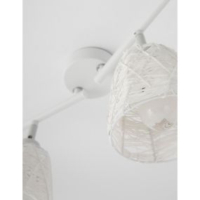 Nova Luce Sion - opbouwspot 4L - 81 x 11 x 20 cm - zandwit