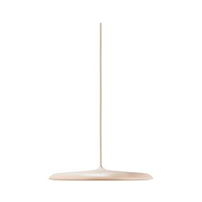 Design for the People Artist 40 - hanglamp - Ø 40 x 306 cm - 25W dimbare LED incl. - stoffige roos