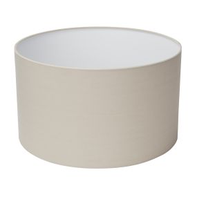 Projectlight Drum - lampenkap - Ø 40 x 23 cm - beige