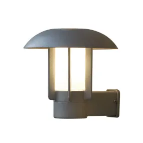 Konstsmide Heimdal - buiten wandlamp - 29 x 30 x 27 cm - IP44 - antraciet