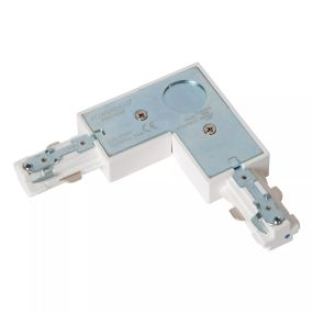 Lucide Track L-koppelstuk links - 1-fase Railsysteem - 230V - wit