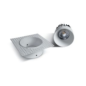 ONE Light Trimless Range - inbouwspot - Ø 66 mm, Ø 83 mm inbouwmaat - 7W LED incl. - IP54 - wit