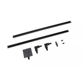 Lucide Track Starterset - 1-fase Railsysteem - 2 Meter - 220V - Zwart