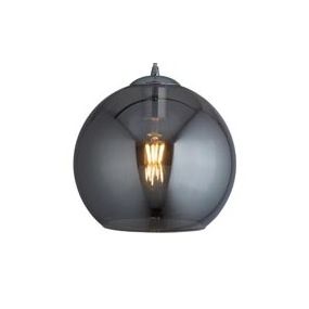 Searchlight Amsterdam - reserveglas - Ø 30 cm - gerookt
